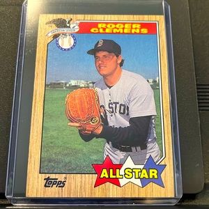 1987 Topps Roger Clemens